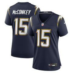 Ladd McConkey Los Angeles Chargers Women's Alternate Super Chargers Game Jersey - Navy Jerseys