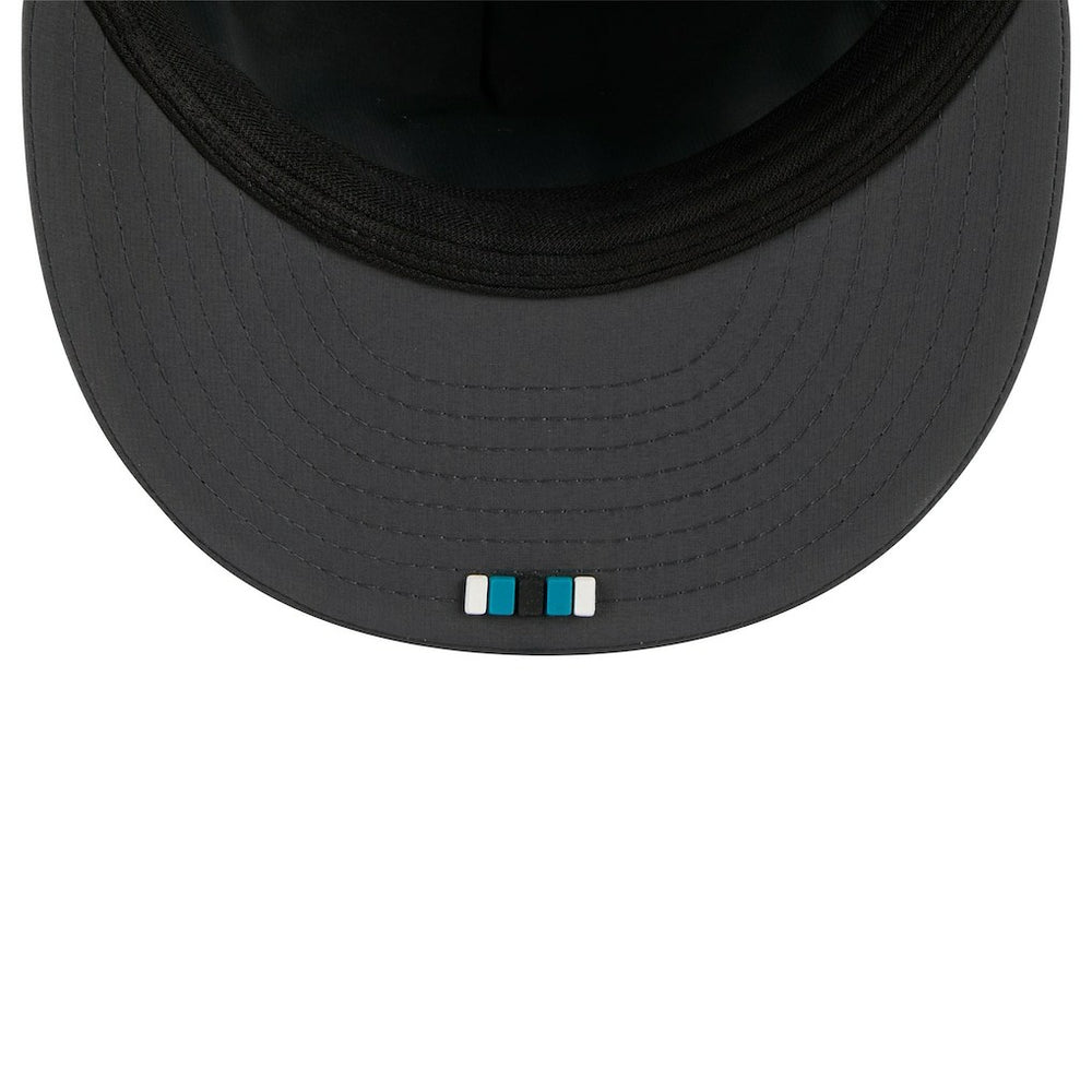 Jacksonville Jaguars New Era 2025 Sideline Cold Weather Retro Crown 59FIFTY Fitted Hat - Charcoal Hats