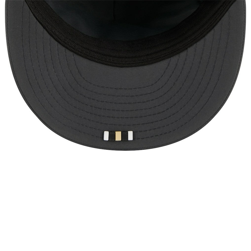 New Orleans Saints New Era 2025 Sideline Cold Weather Retro Crown 59FIFTY Fitted Hat - Charcoal Hats