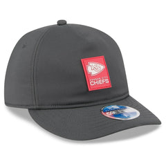Kansas City Chiefs New Era 2025 Sideline Cold Weather Retro Crown 59FIFTY Fitted Hat - Charcoal Hats