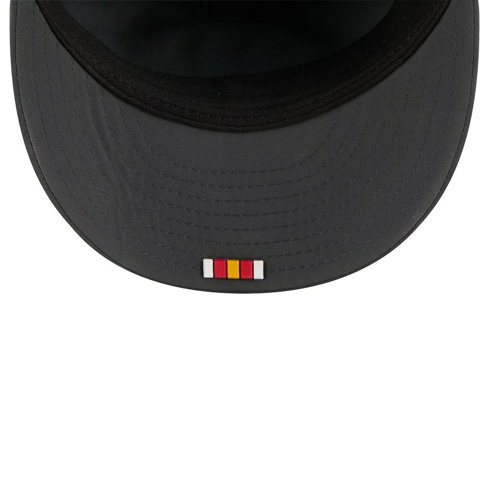 Kansas City Chiefs New Era 2025 Sideline Cold Weather Retro Crown 59FIFTY Fitted Hat - Charcoal Hats