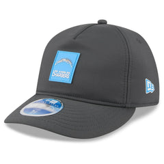 Los Angeles Chargers New Era 2025 Sideline Cold Weather Retro Crown 59FIFTY Fitted Hat - Charcoal Hats