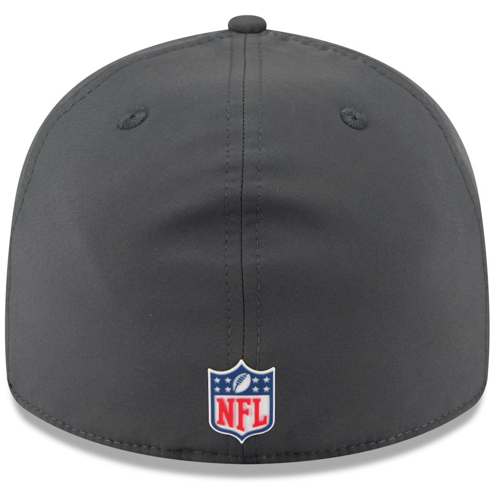 Miami Dolphins New Era 2025 Sideline Cold Weather Retro Crown 59FIFTY Fitted Hat - Charcoal Hats