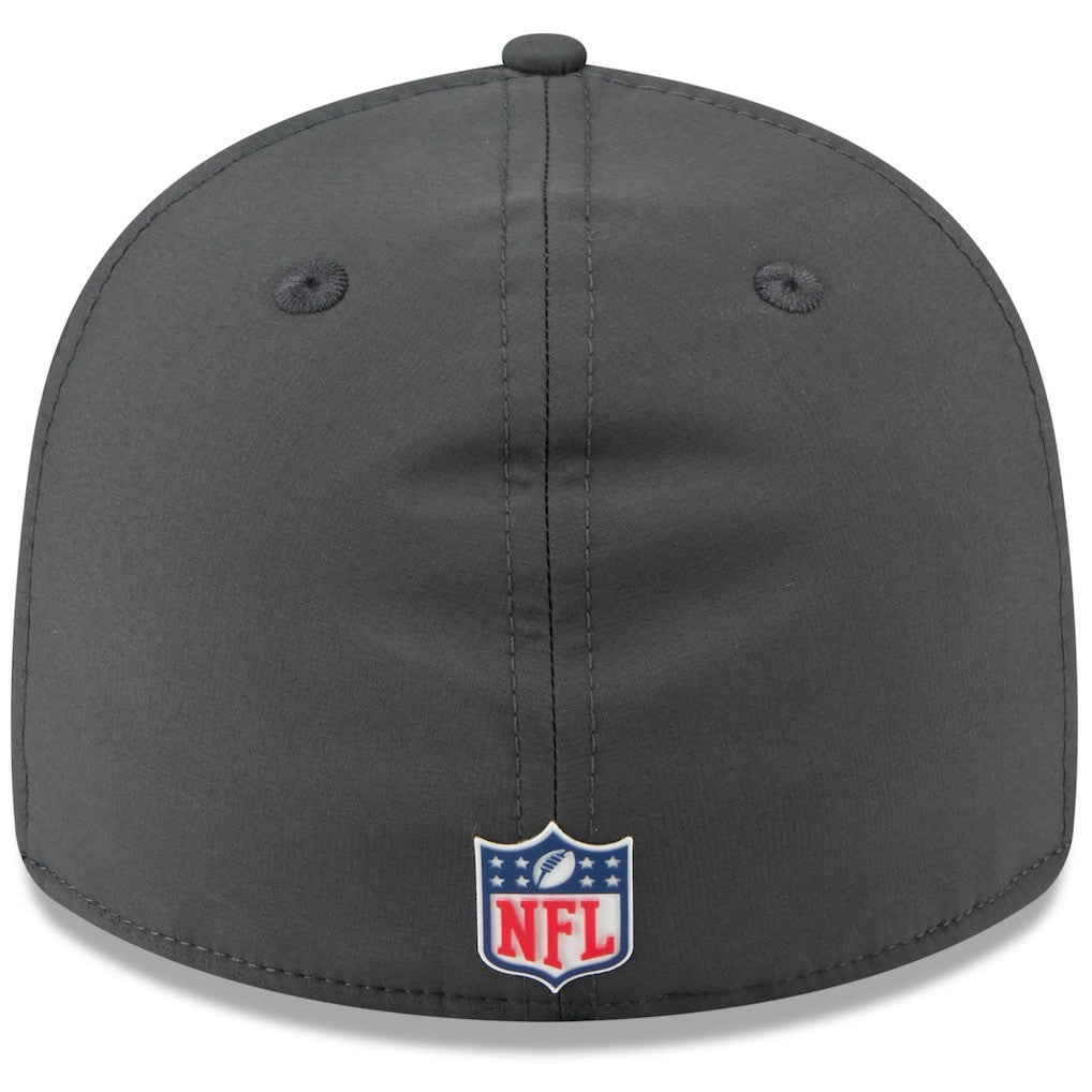 Minnesota Vikings New Era 2025 Sideline Cold Weather Retro Crown 59FIFTY Fitted Hat - Charcoal Hats