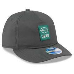 New York Jets New Era 2025 Sideline Cold Weather Retro Crown 59FIFTY Fitted Hat - Charcoal Hats