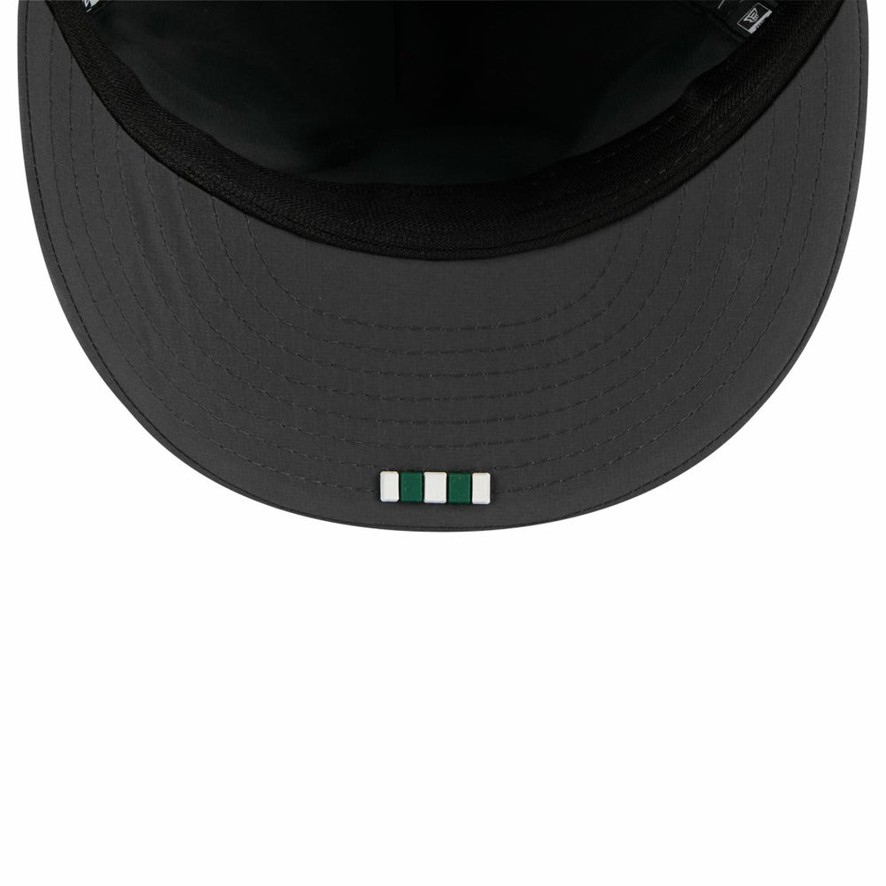 New York Jets New Era 2025 Sideline Cold Weather Retro Crown 59FIFTY Fitted Hat - Charcoal Hats