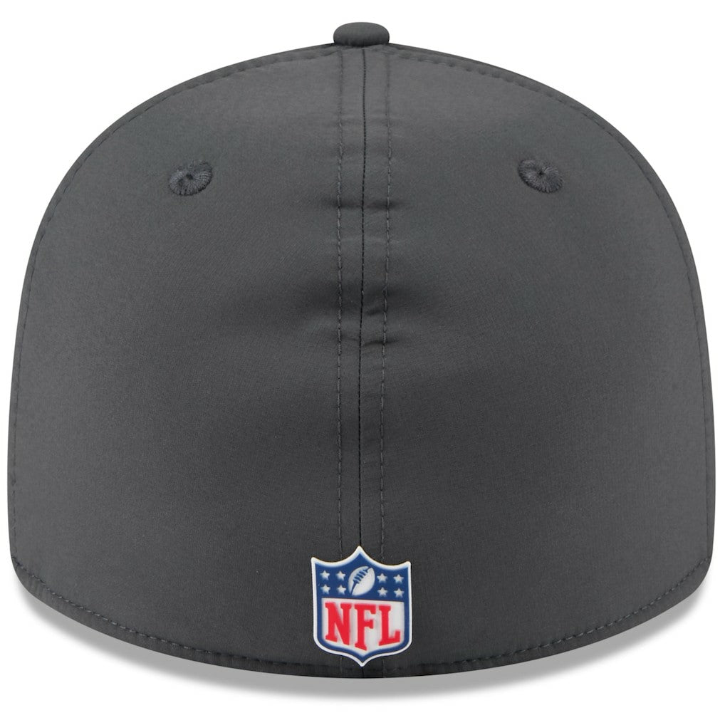 Pittsburgh Steelers New Era 2025 Sideline Cold Weather Retro Crown 59FIFTY Fitted Hat - Charcoal Hats