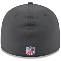 Pittsburgh Steelers New Era 2025 Sideline Cold Weather Retro Crown 59FIFTY Fitted Hat - Charcoal Hats