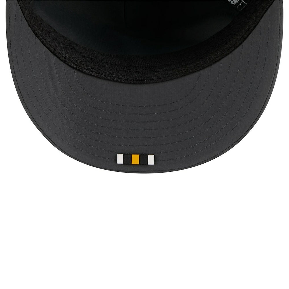 Pittsburgh Steelers New Era 2025 Sideline Cold Weather Retro Crown 59FIFTY Fitted Hat - Charcoal Hats