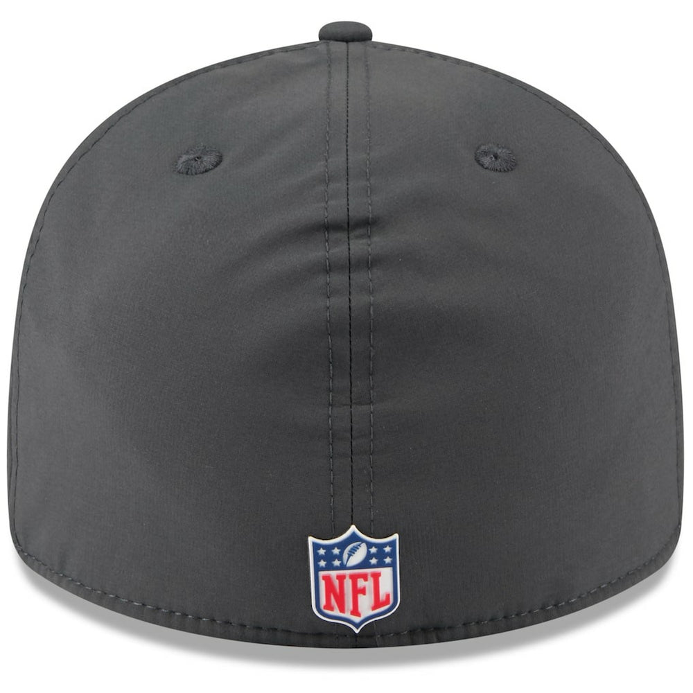 Carolina Panthers New Era 2025 Sideline Cold Weather Retro Crown 59FIFTY Fitted Hat - Charcoal Hats