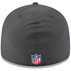 Carolina Panthers New Era 2025 Sideline Cold Weather Retro Crown 59FIFTY Fitted Hat - Charcoal Hats