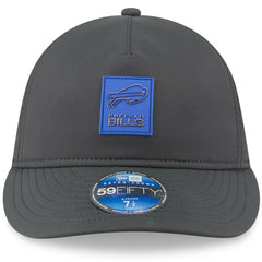 Buffalo Bills New Era 2025 Sideline Cold Weather Retro Crown 59FIFTY Fitted Hat - Charcoal Hats