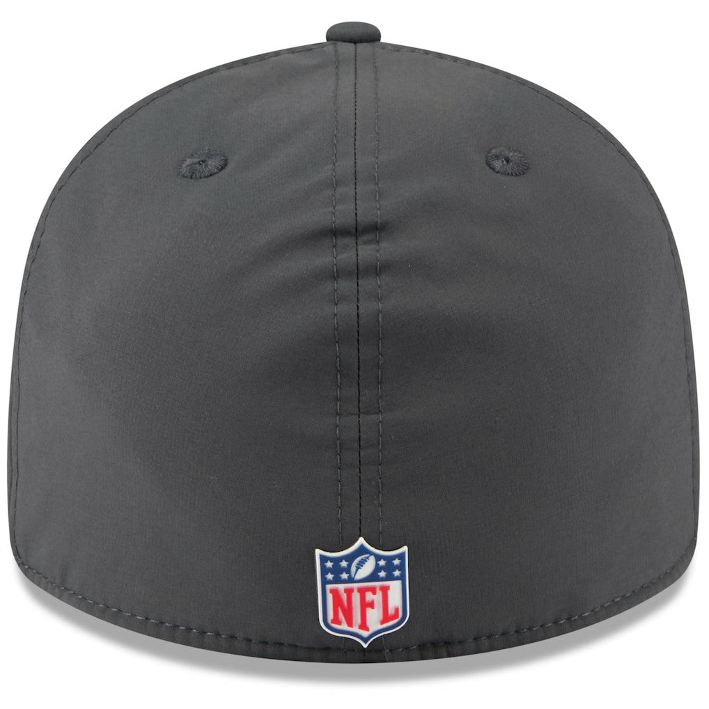 Buffalo Bills New Era 2025 Sideline Cold Weather Retro Crown 59FIFTY Fitted Hat - Charcoal Hats