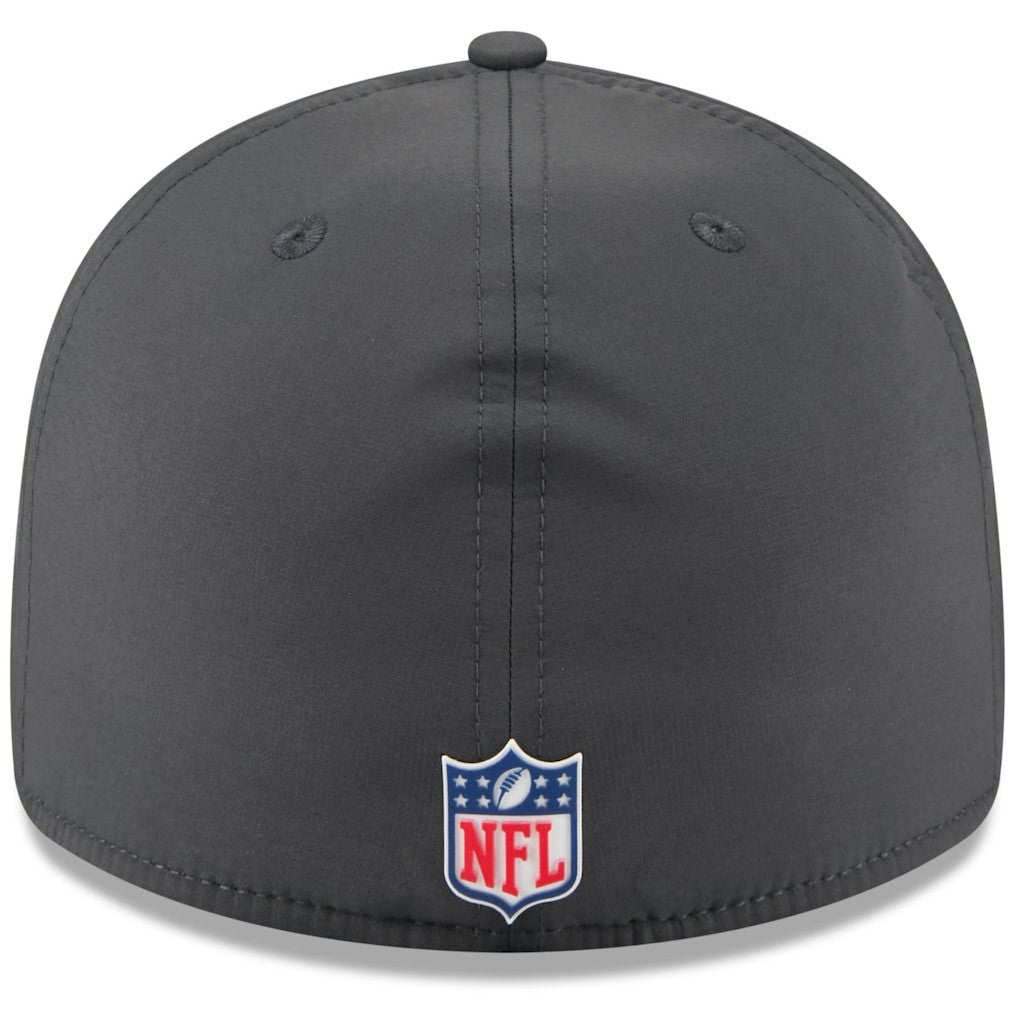 Cleveland Browns New Era 2025 Sideline Cold Weather Retro Crown 59FIFTY Fitted Hat - Charcoal Hats