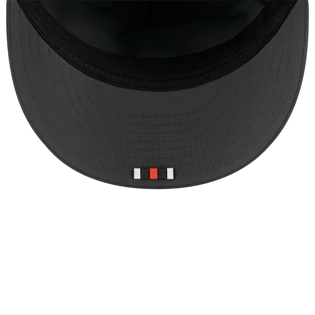 Cleveland Browns New Era 2025 Sideline Cold Weather Retro Crown 59FIFTY Fitted Hat - Charcoal Hats