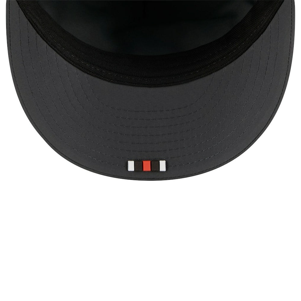 Cleveland Browns New Era 2025 Sideline Cold Weather Retro Crown 59FIFTY Fitted Hat - Charcoal Hats
