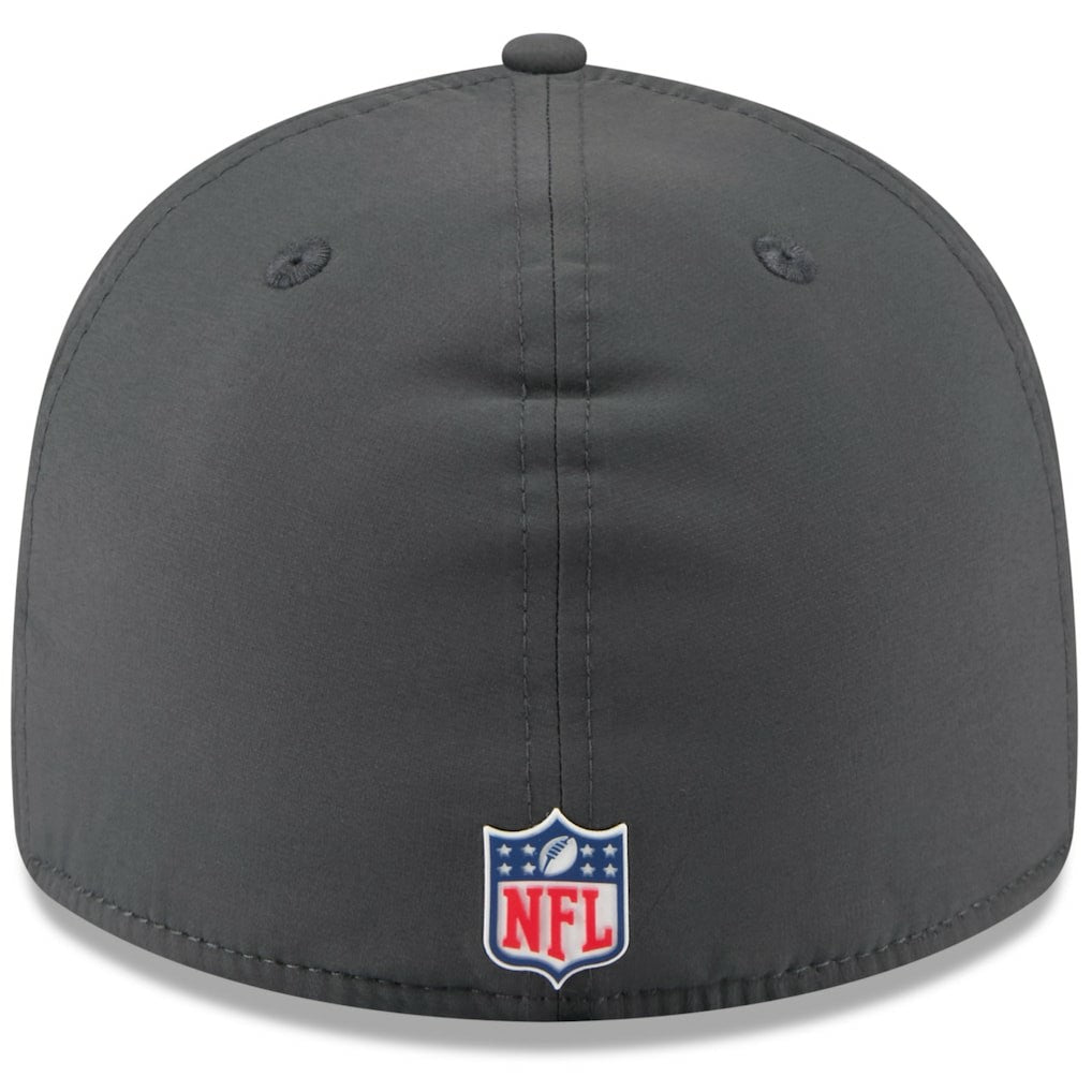 Cincinnati Bengals New Era 2025 Sideline Cold Weather Retro Crown 59FIFTY Fitted Hat - Charcoal Hats