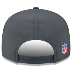 New Orleans Saints New Era 2025 Sideline Cold Weather Split Panel 9FIFTY Snapback Hat - Charcoal Hats