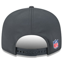 Kansas City Chiefs New Era 2025 Sideline Cold Weather Split Panel 9FIFTY Snapback Hat - Charcoal Hats