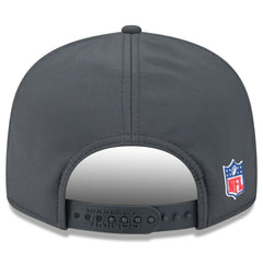 Minnesota Vikings New Era 2025 Sideline Cold Weather Split Panel 9FIFTY Snapback Hat - Charcoal Hats