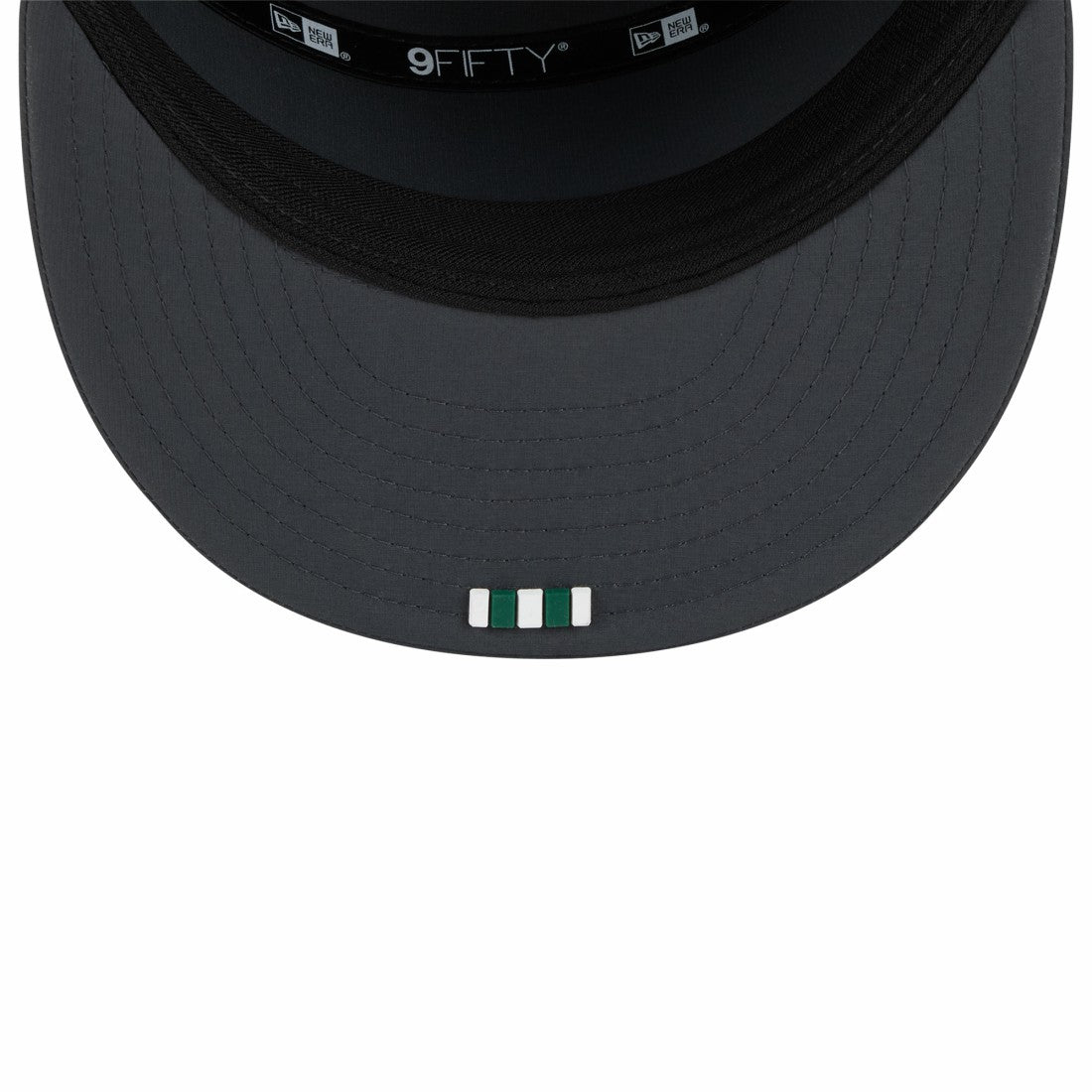 New York Jets New Era 2025 Sideline Cold Weather Split Panel 9FIFTY Snapback Hat - Charcoal Hats