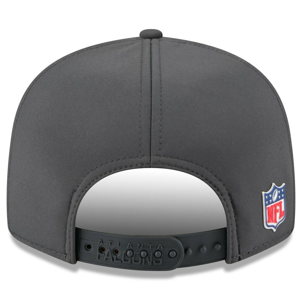 Atlanta Falcons New Era 2025 Sideline Cold Weather Split Panel 9FIFTY Snapback Hat - Charcoal Hats