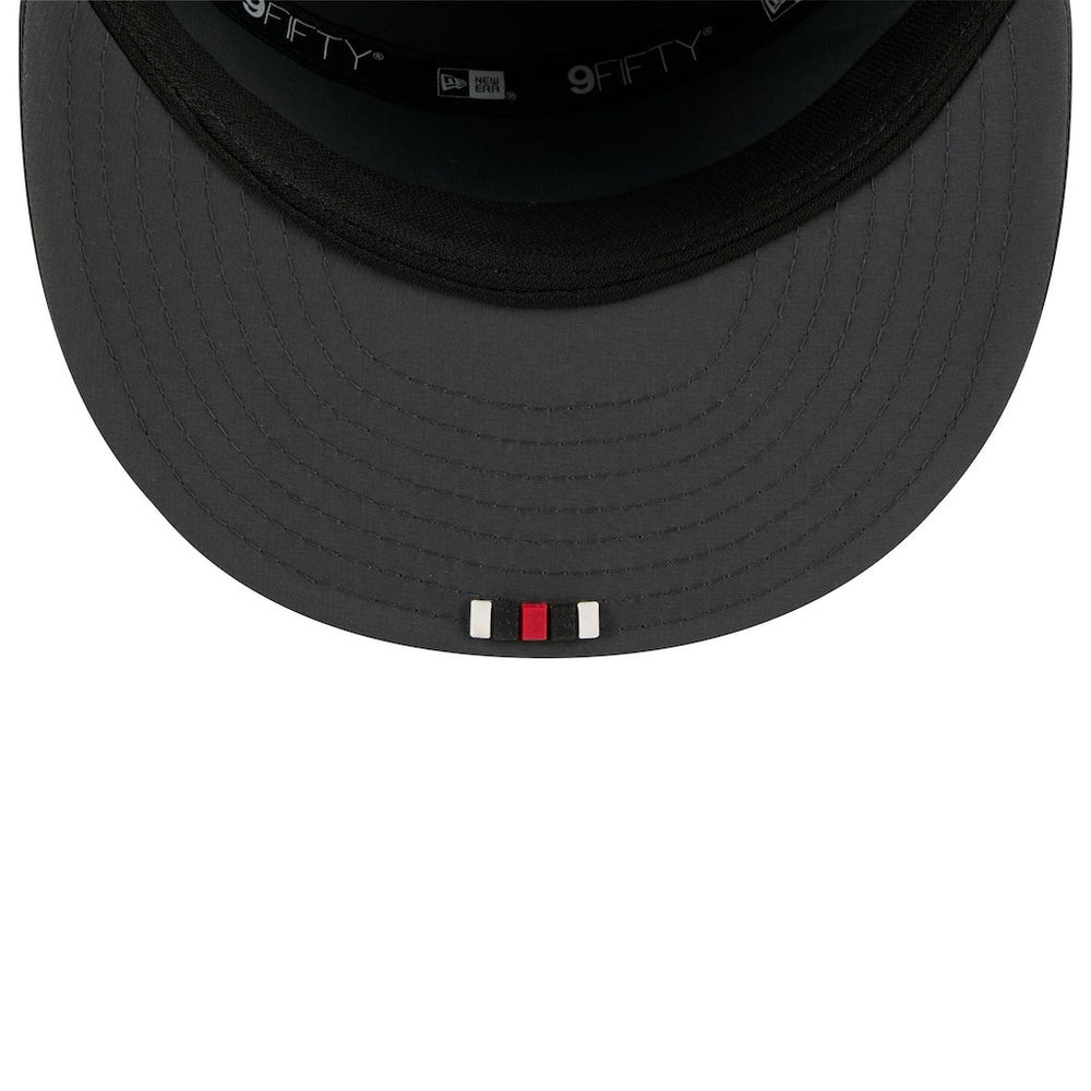 Atlanta Falcons New Era 2025 Sideline Cold Weather Split Panel 9FIFTY Snapback Hat - Charcoal Hats