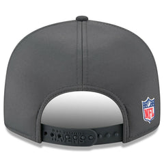 Baltimore Ravens New Era 2025 Sideline Cold Weather Split Panel 9FIFTY Snapback Hat - Charcoal Hats