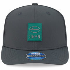 New York Jets New Era 2025 Sideline Cold Weather 9SEVENTY Adjustable Hat - Charcoal Hats