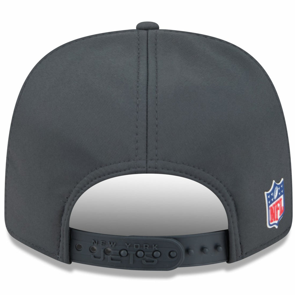New York Jets New Era 2025 Sideline Cold Weather 9SEVENTY Adjustable Hat - Charcoal Hats