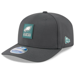 Philadelphia Eagles New Era 2025 Sideline Cold Weather 9SEVENTY Adjustable Hat - Charcoal Hats