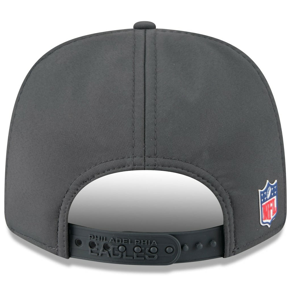 Philadelphia Eagles New Era 2025 Sideline Cold Weather 9SEVENTY Adjustable Hat - Charcoal Hats
