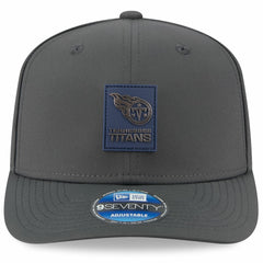 Tennessee Titans New Era 2025 Sideline Cold Weather 9SEVENTY Adjustable Hat - Charcoal Hats