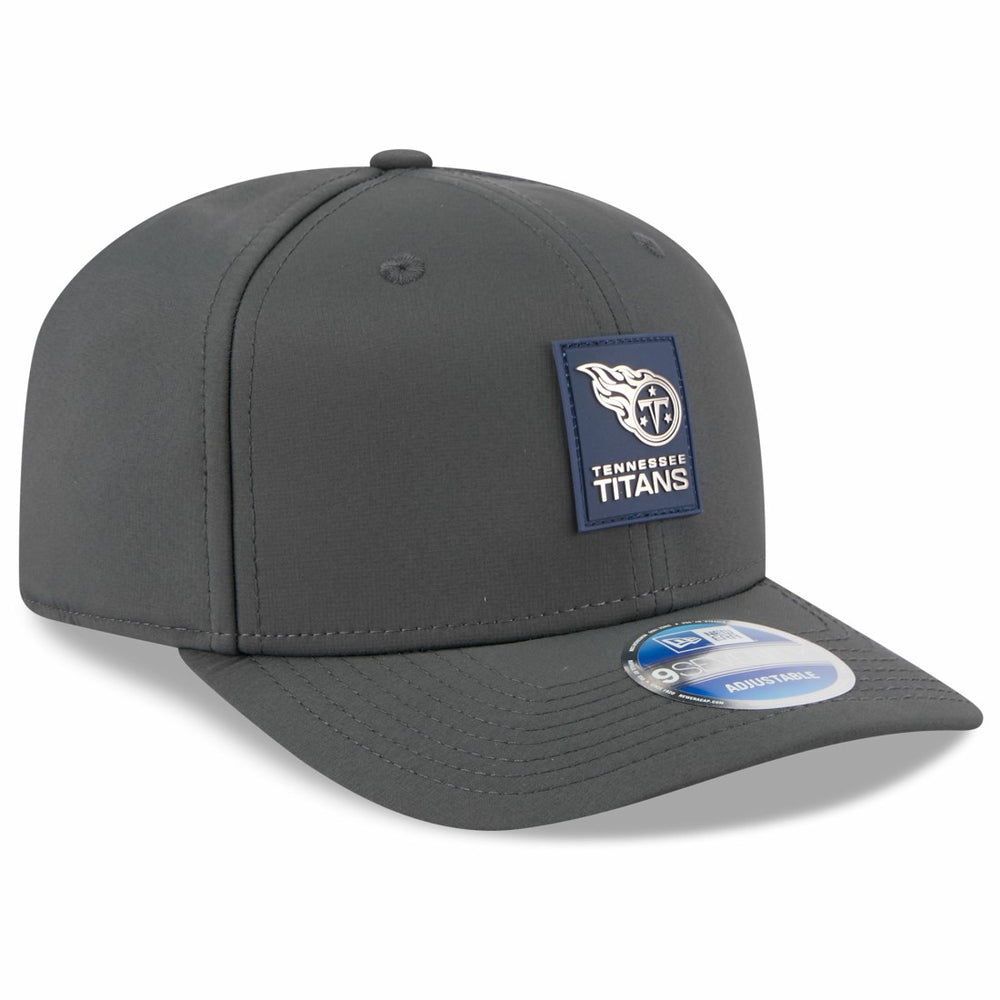 Tennessee Titans New Era 2025 Sideline Cold Weather 9SEVENTY Adjustable Hat - Charcoal Hats