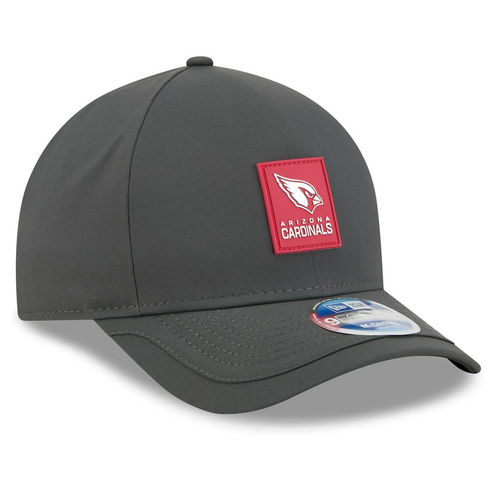 Arizona Cardinals New Era 2025 Sideline Cold Weather 9FORTY M-Crown Adjustable Hat - Charcoal Hats