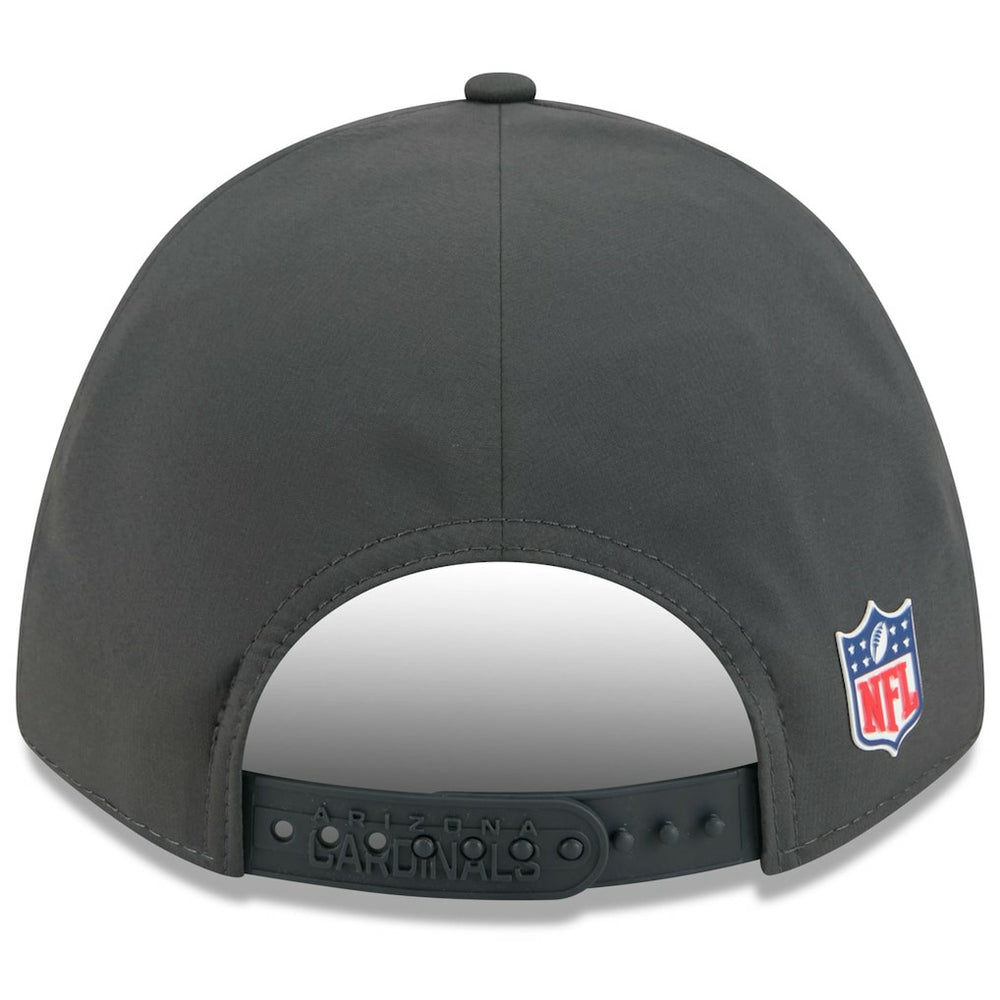 Arizona Cardinals New Era 2025 Sideline Cold Weather 9FORTY M-Crown Adjustable Hat - Charcoal Hats