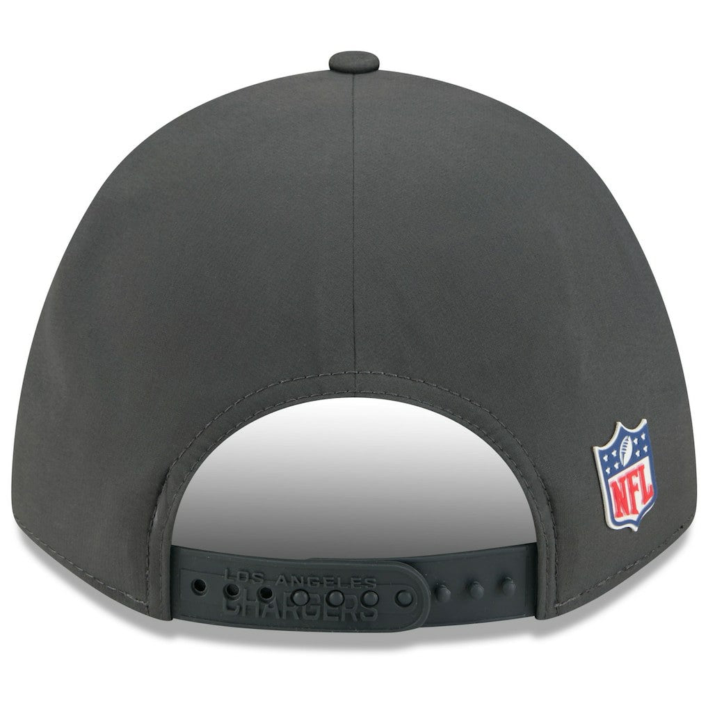 Miami Dolphins New Era 2025 Sideline Cold Weather 9FORTY M-Crown Adjustable Hat - Charcoal Hats