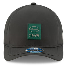 New York Jets New Era 2025 Sideline Cold Weather 9FORTY M-Crown Adjustable Hat - Charcoal Hats