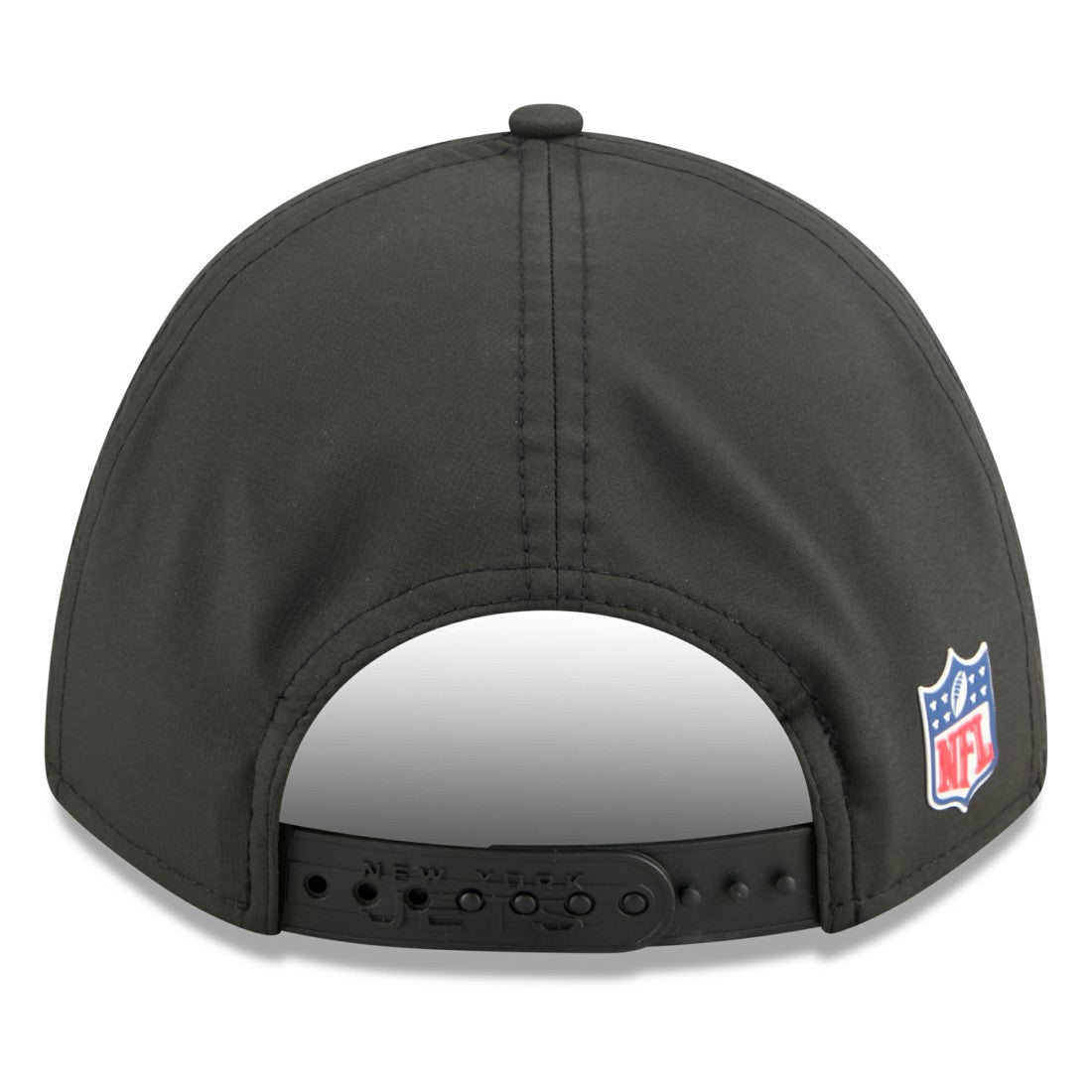 New York Jets New Era 2025 Sideline Cold Weather 9FORTY M-Crown Adjustable Hat - Charcoal Hats