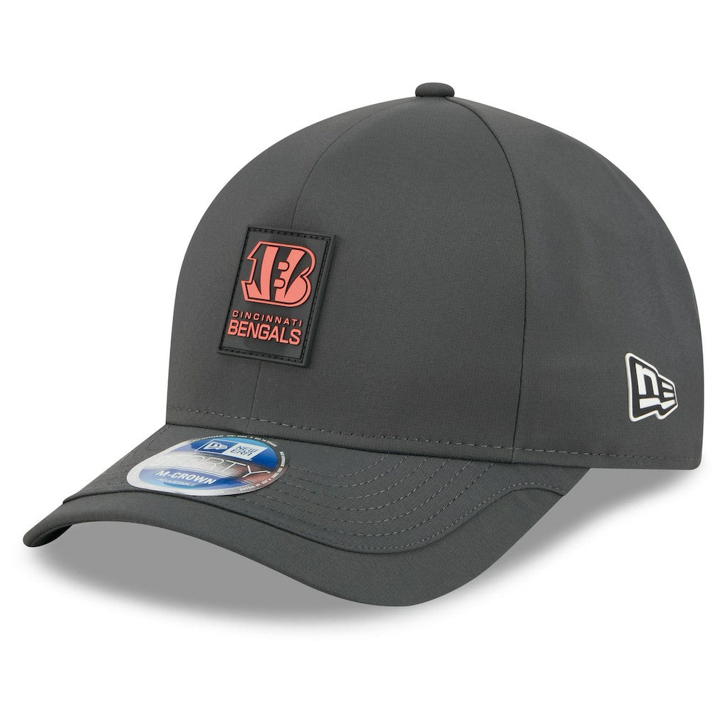 Cincinnati Bengals New Era 2025 Sideline Cold Weather 9FORTY M-Crown Adjustable Hat - Charcoal Hats