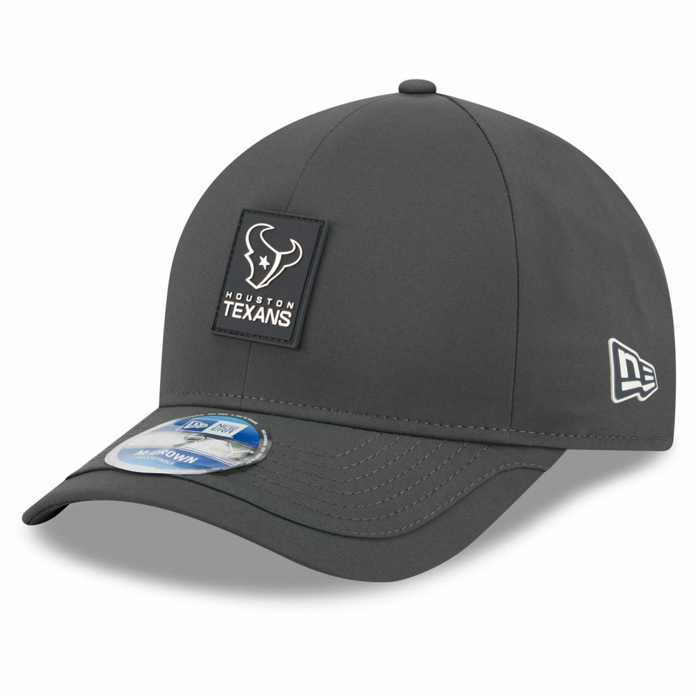Houston Texans New Era 2025 Sideline Cold Weather 9FORTY M-Crown Adjustable Hat - Charcoal Hats