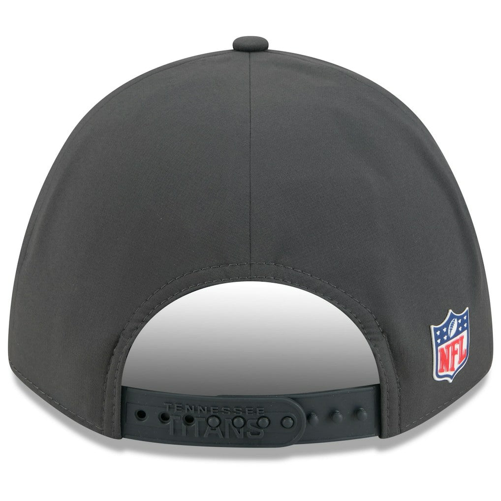 Tennessee Titans New Era 2025 Sideline Cold Weather 9FORTY M-Crown Adjustable Hat - Charcoal Hats