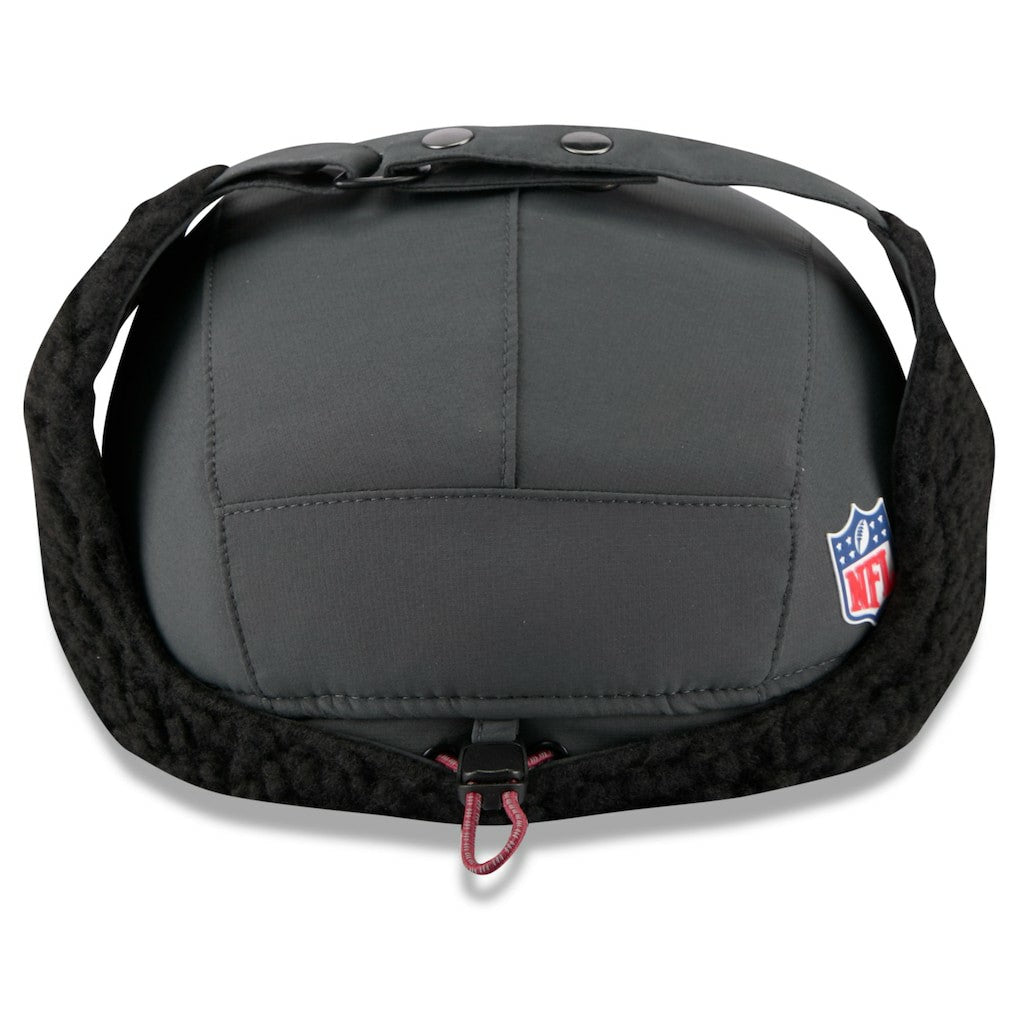 Washington Commanders New Era 2025 Sideline Cold Weather Runner Dog Ear Adjustable Hat - Charcoal Hats