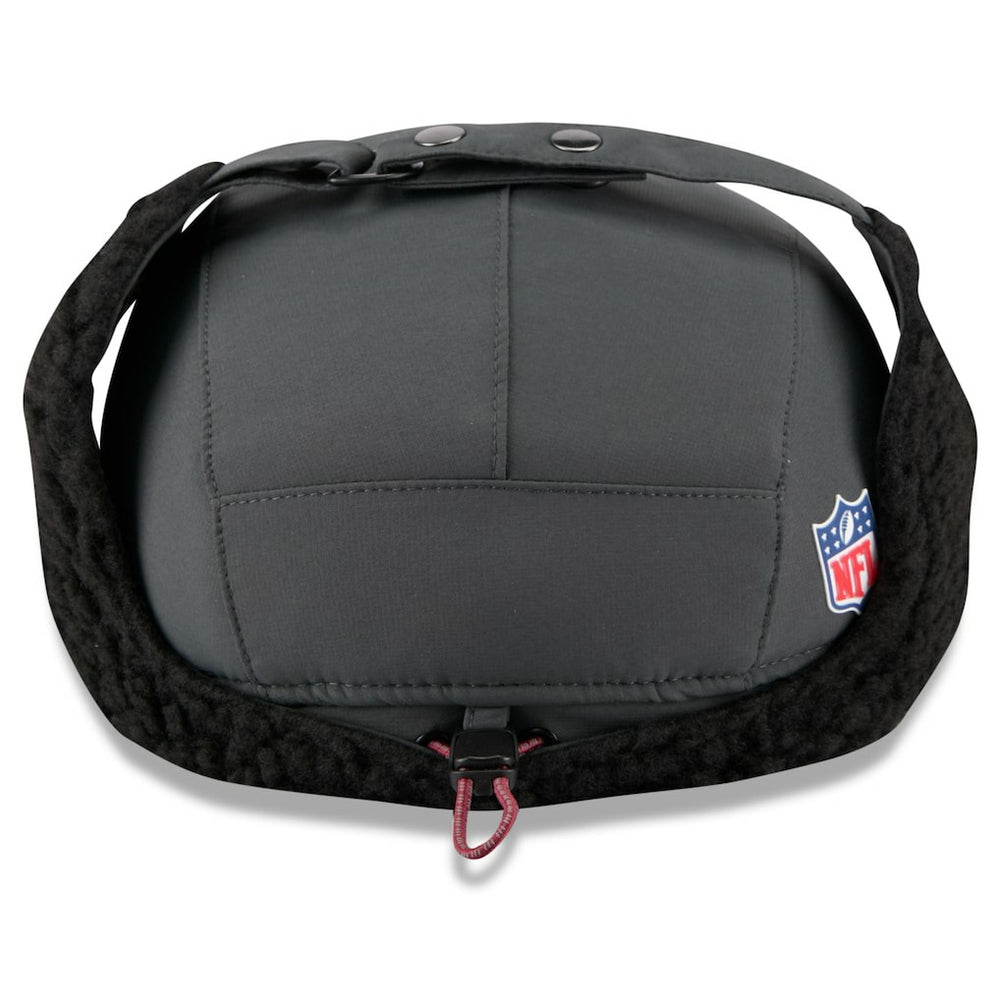 Washington Commanders New Era 2025 Sideline Cold Weather Runner Dog Ear Adjustable Hat - Charcoal Hats
