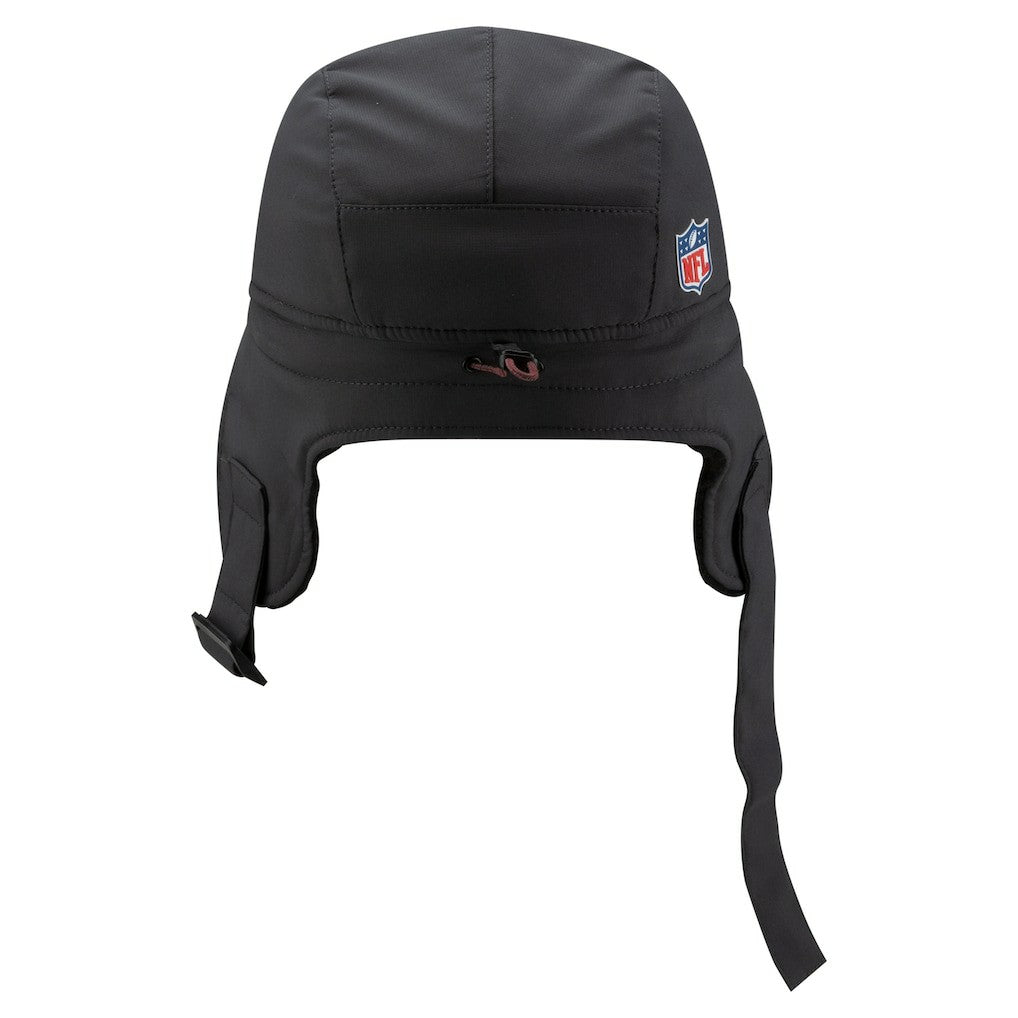 Washington Commanders New Era 2025 Sideline Cold Weather Runner Dog Ear Adjustable Hat - Charcoal Hats