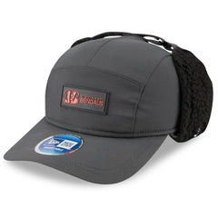Cincinnati Bengals New Era 2025 Sideline Cold Weather Runner Dog Ear Adjustable Hat - Charcoal Hats