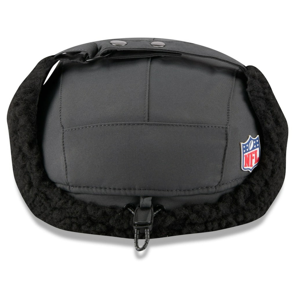 Cincinnati Bengals New Era 2025 Sideline Cold Weather Runner Dog Ear Adjustable Hat - Charcoal Hats