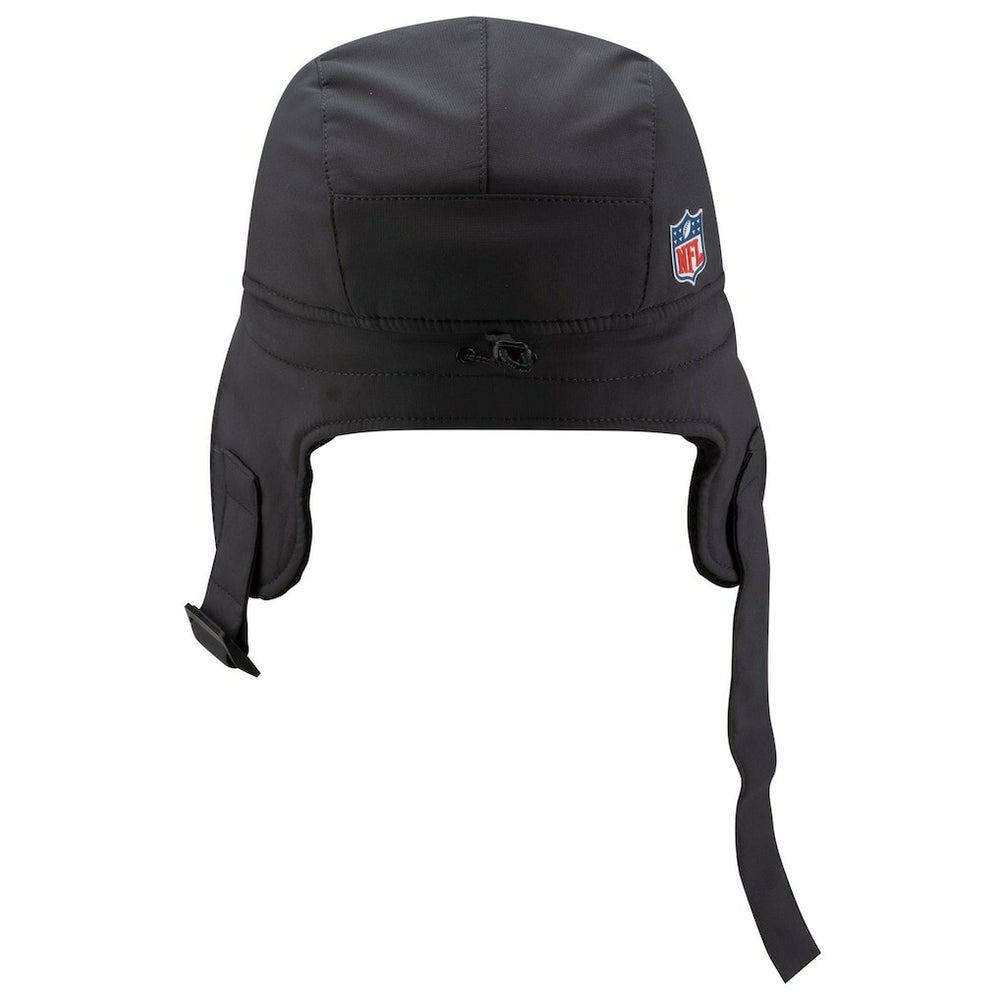 Cincinnati Bengals New Era 2025 Sideline Cold Weather Runner Dog Ear Adjustable Hat - Charcoal Hats