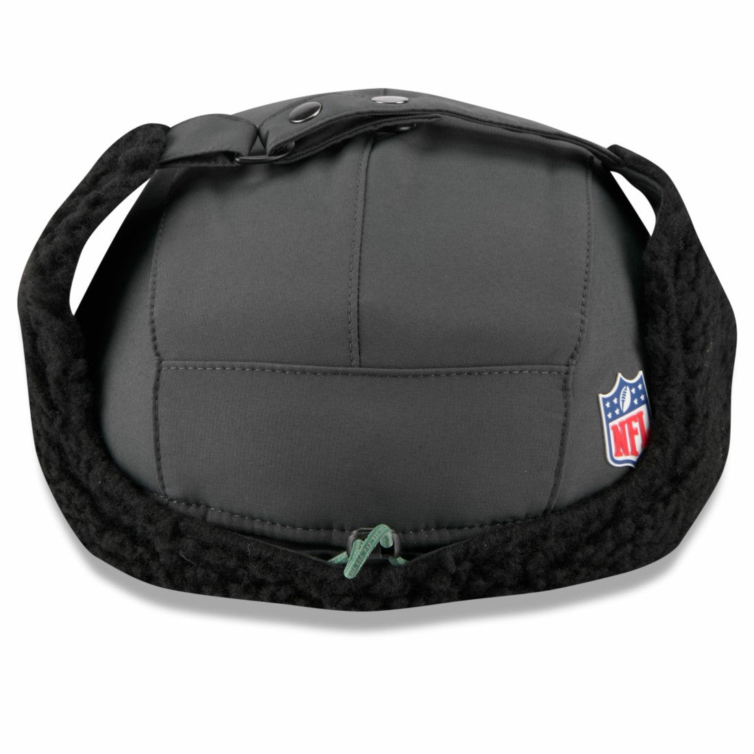 Green Bay Packers New Era 2025 Sideline Cold Weather Runner Dog Ear Adjustable Hat - Charcoal Hats