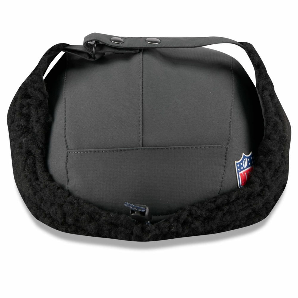 Houston Texans New Era 2025 Sideline Cold Weather Runner Dog Ear Adjustable Hat - Charcoal Hats